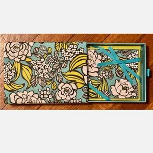 VTG 07 VERA BRADLEY ISLAND BLOOMS NOTE CARD SET RARE HTF DISCONTINUED PATTERN